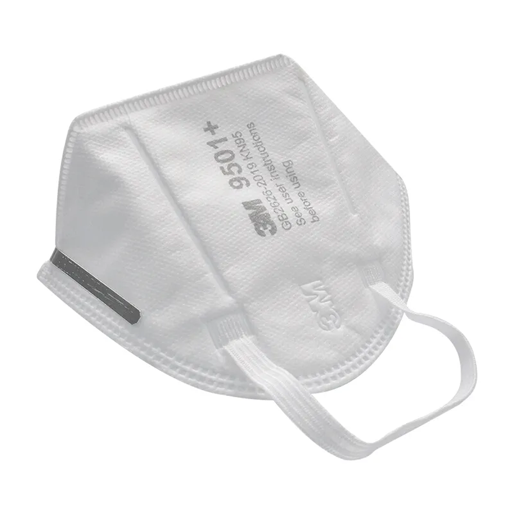 3M™ Particulate Respirator 9501+, KN95/P2, 50 ea/Box, 10 Boxes/Case